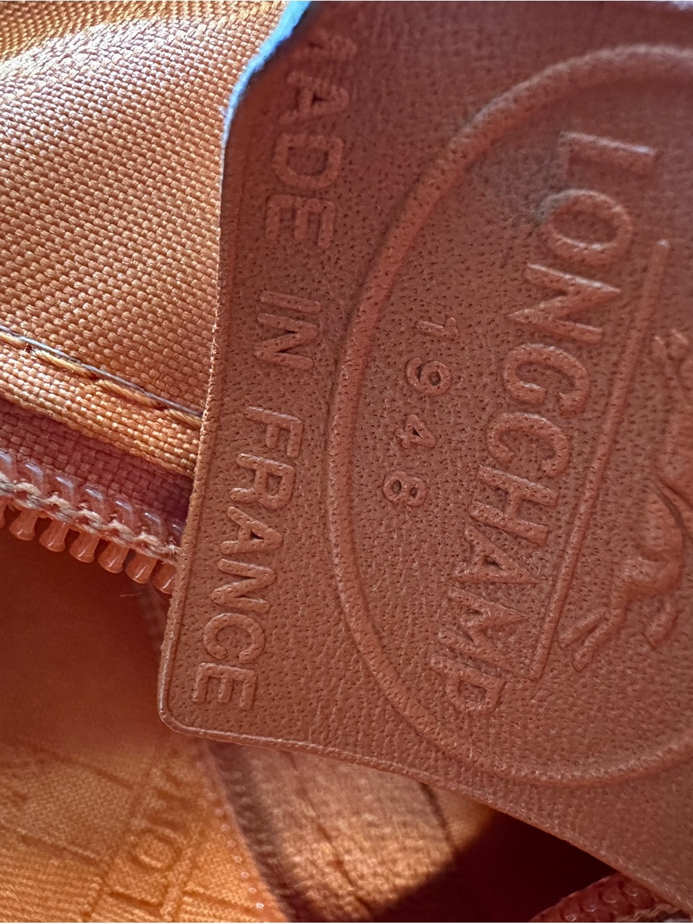 Longchamp Vintage Brown Leather Top Handle Tote Bag - Picture 2 of 16